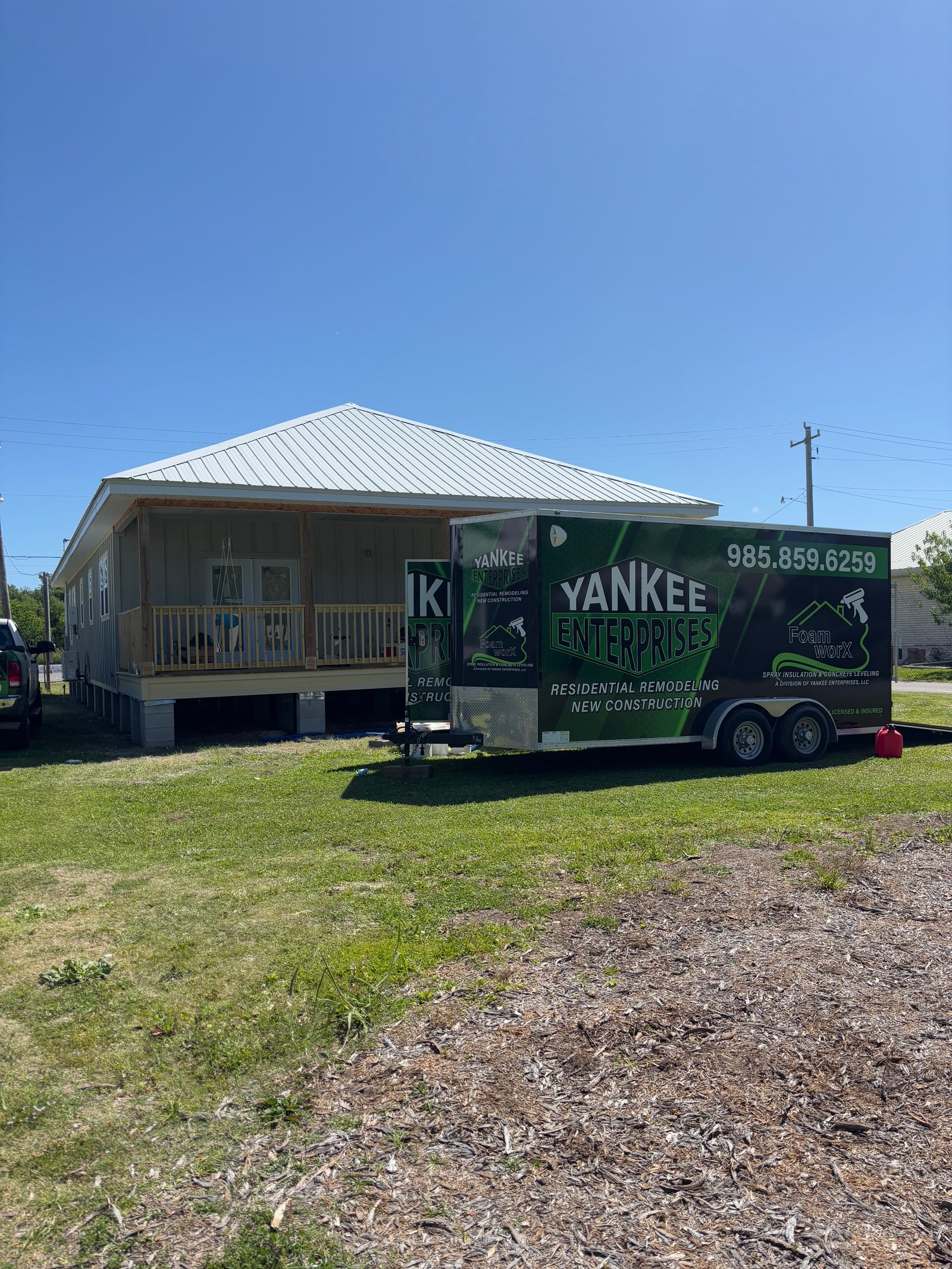 Bayou Spray Foam on the job South Louisiana